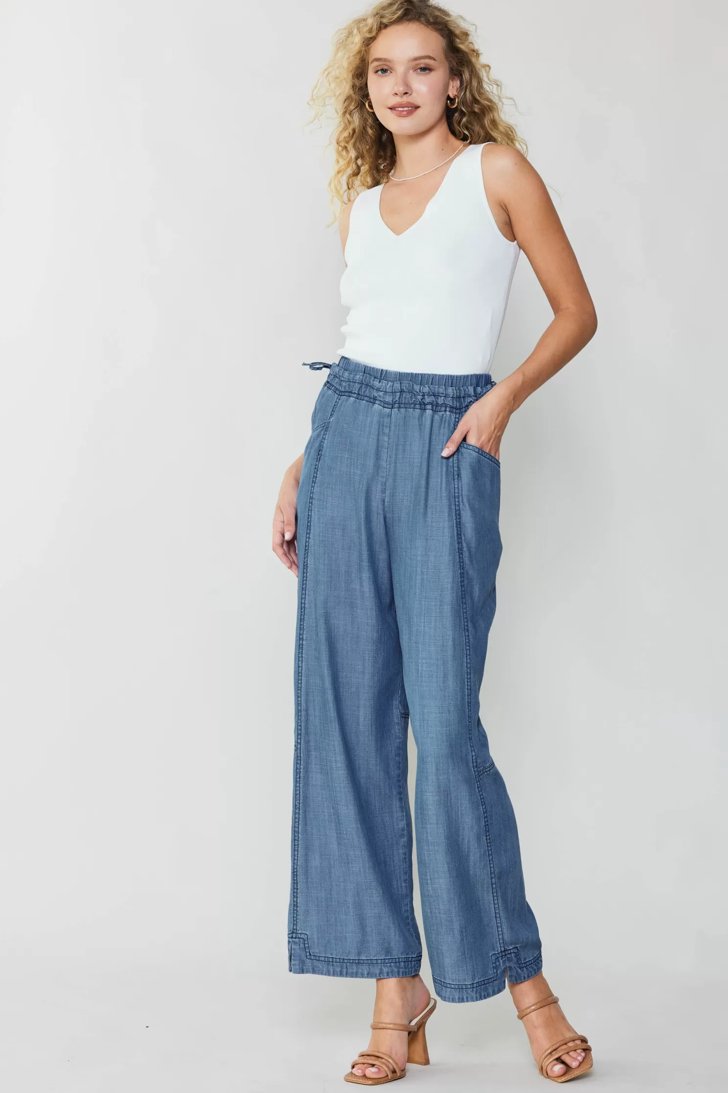 Flash Sale Adjustable Waist Pants BOTTOMS | Pants