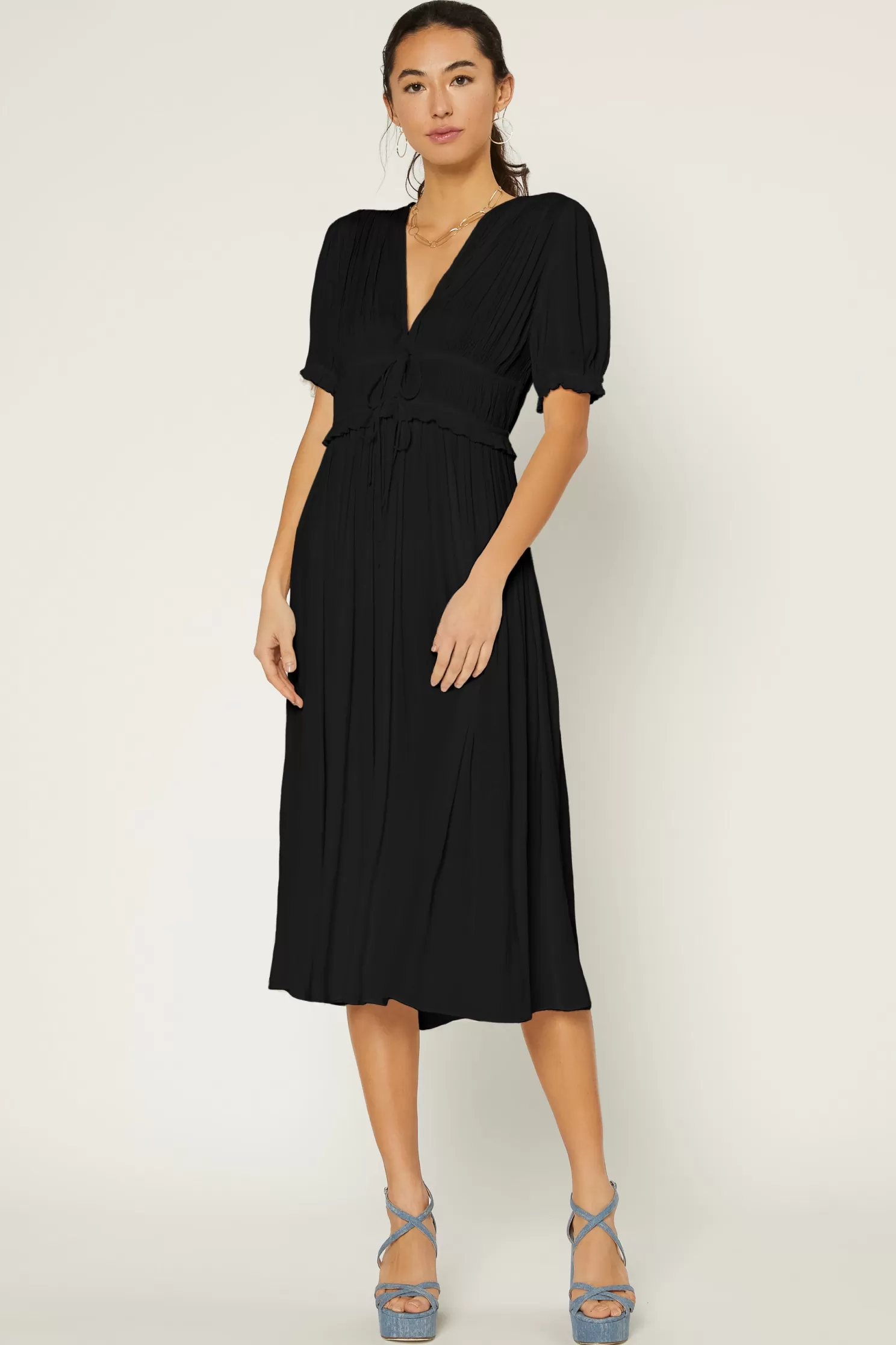 New Amelia Pleated Maxi Dress Maxi Dresses