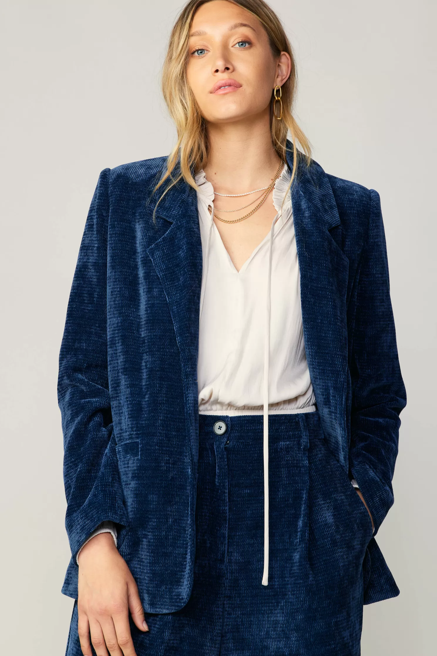 Online Corduroy Blazer Sets | Outerwear