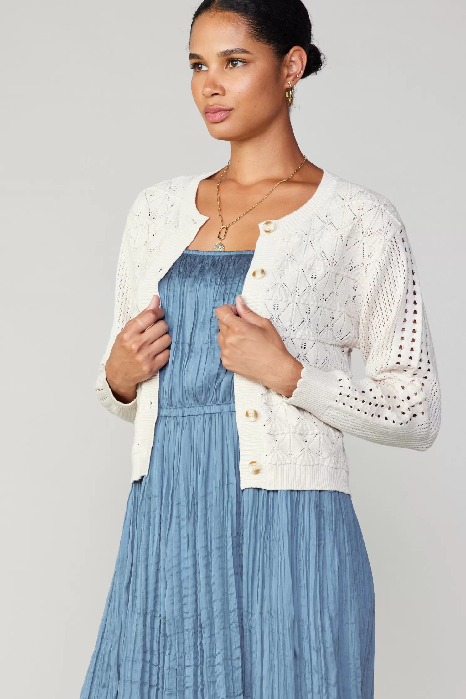 Online Crochet Sweater Cardigan Sweaters | Long Sleeve Tops