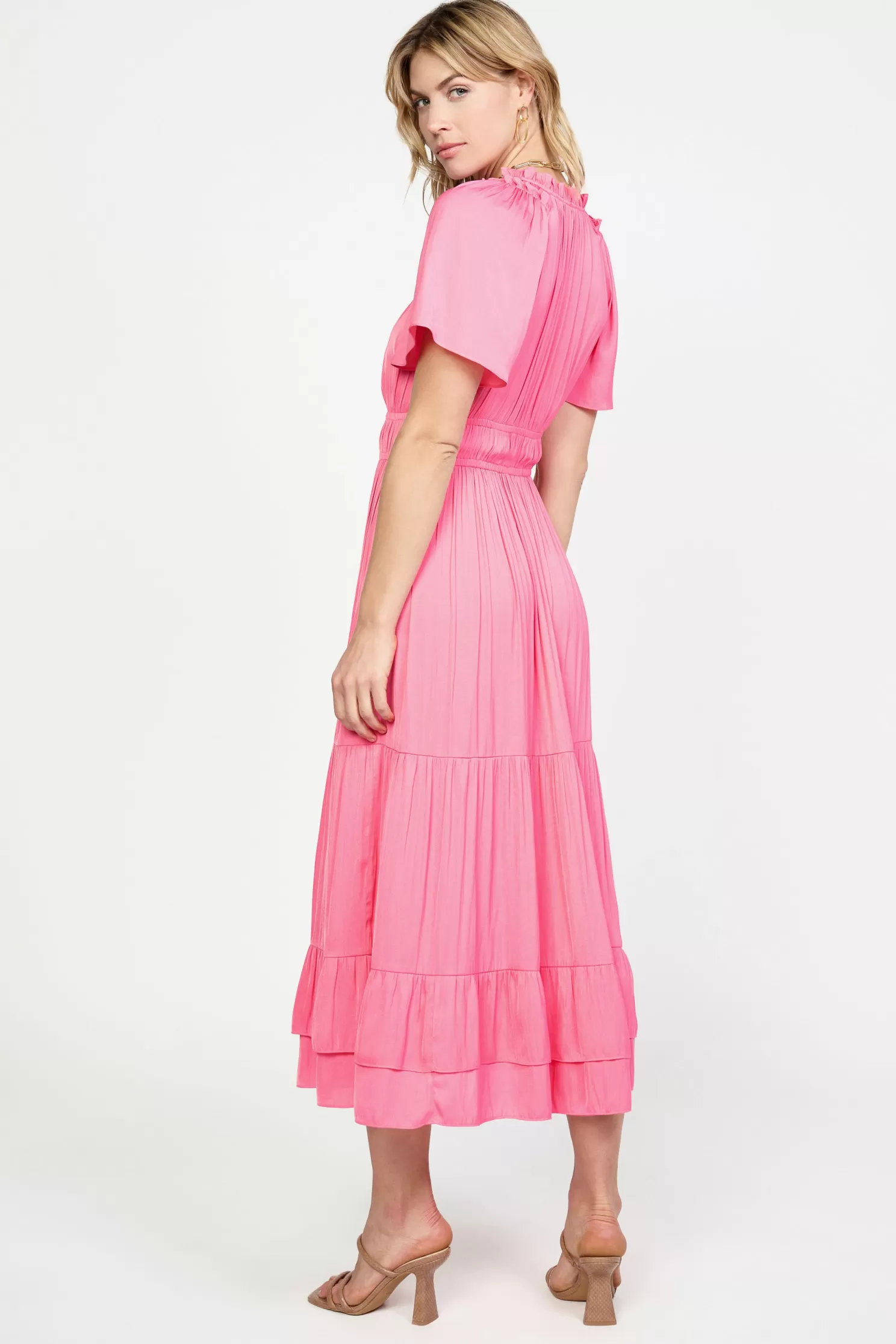 Cheap Frida Ruffled Maxi Dress Maxi Dresses