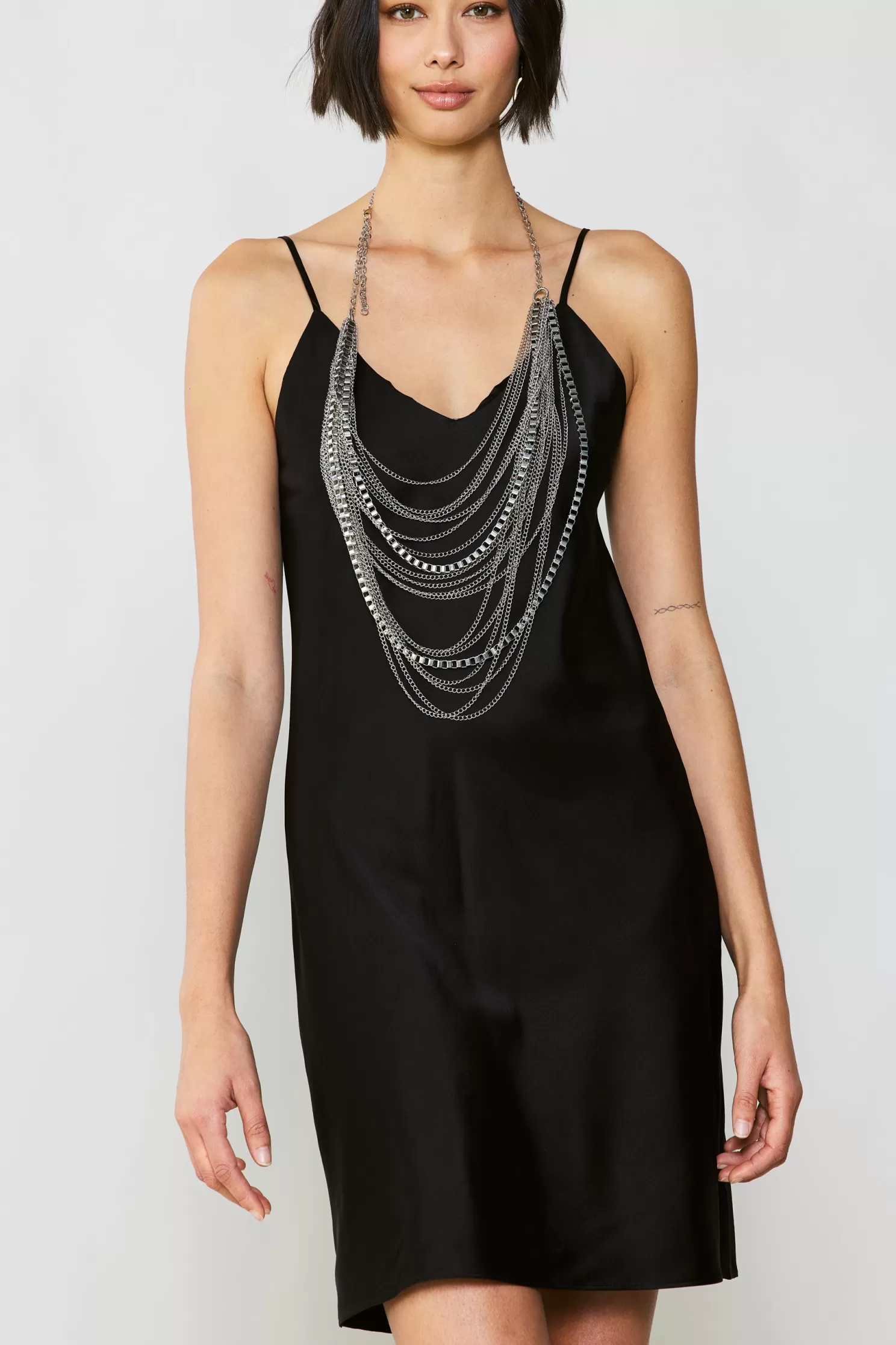 Online Halter Neck Cubic Chain Accessories