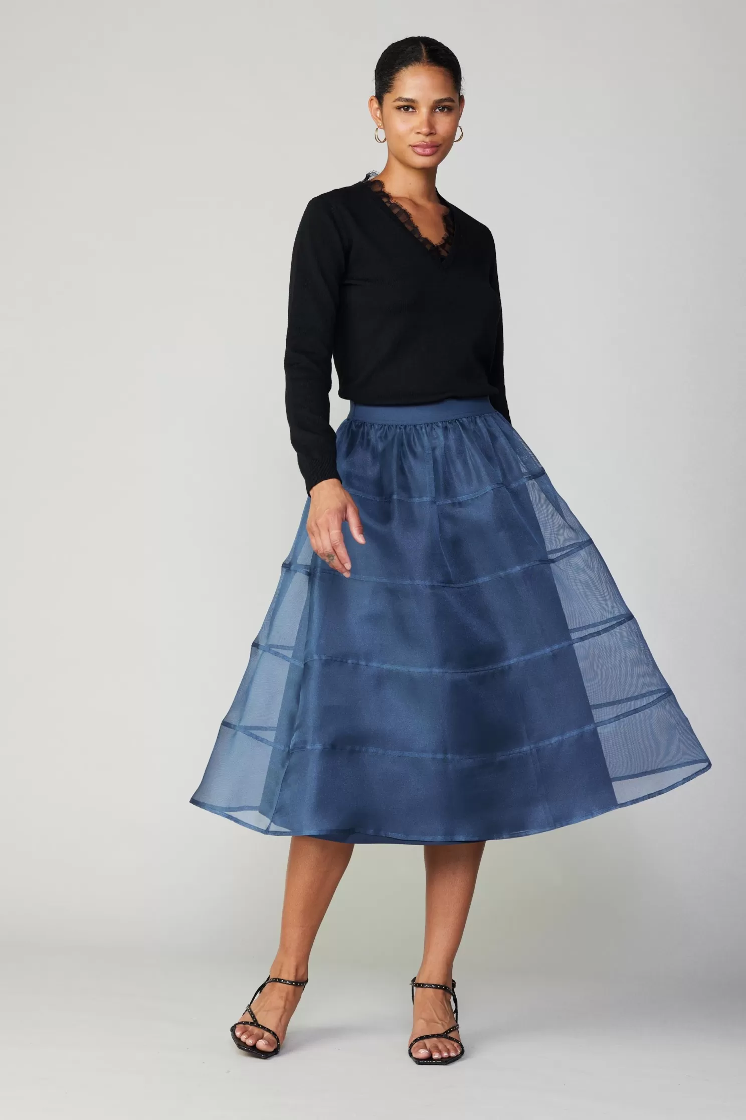 Shop Lined Organza Skirt BOTTOMS | Skirts