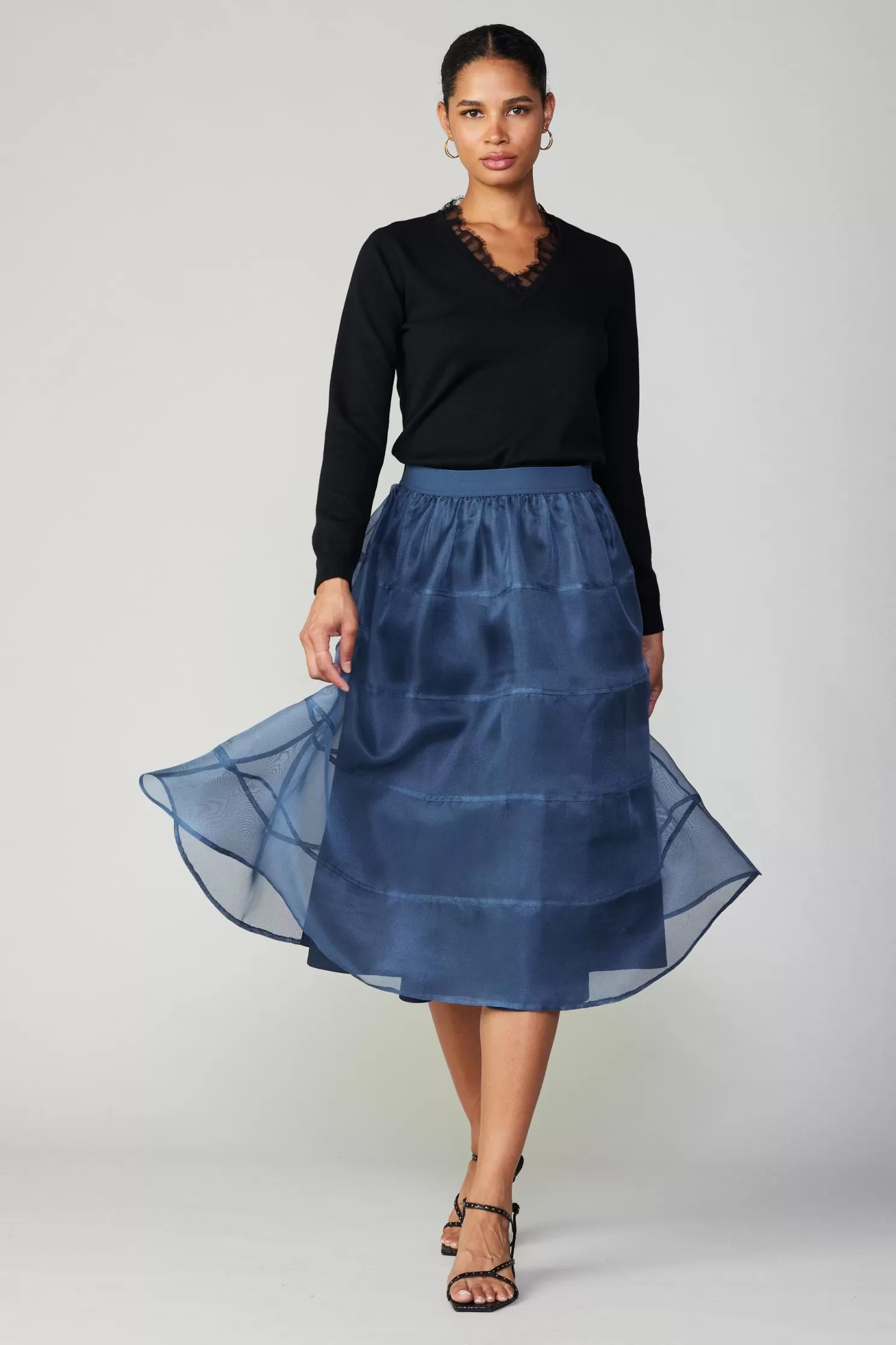 Shop Lined Organza Skirt BOTTOMS | Skirts