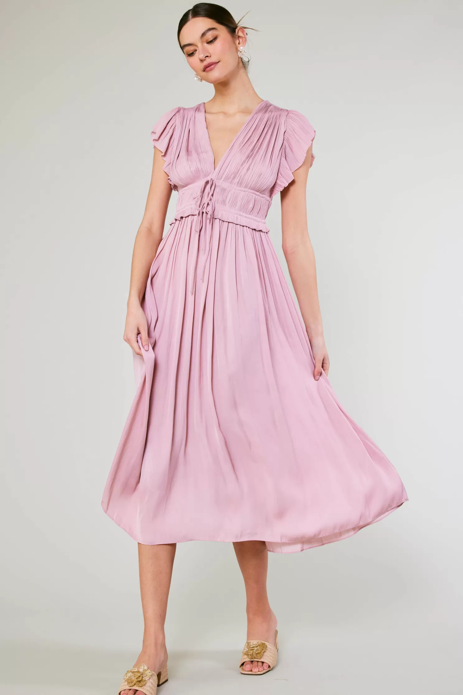 Store Mara Pleated Maxi Dress Midi Dresses | Maxi Dresses