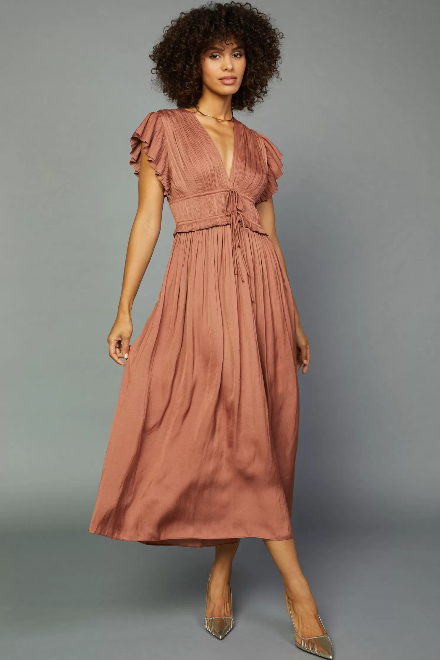 New Mara Pleated Maxi Dress Midi Dresses | Maxi Dresses