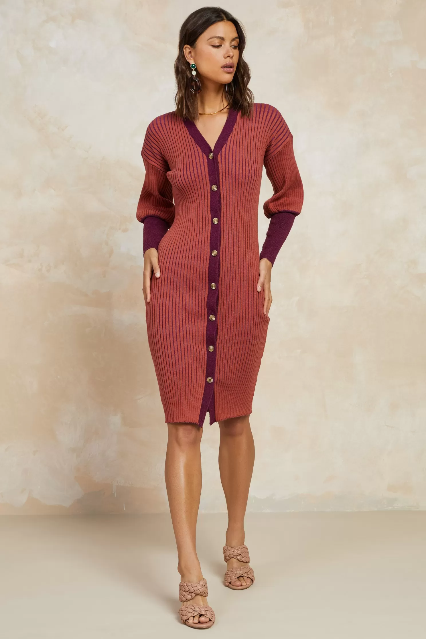 Discount Midi Sweater Dress Midi Dresses | Coats & Jackets