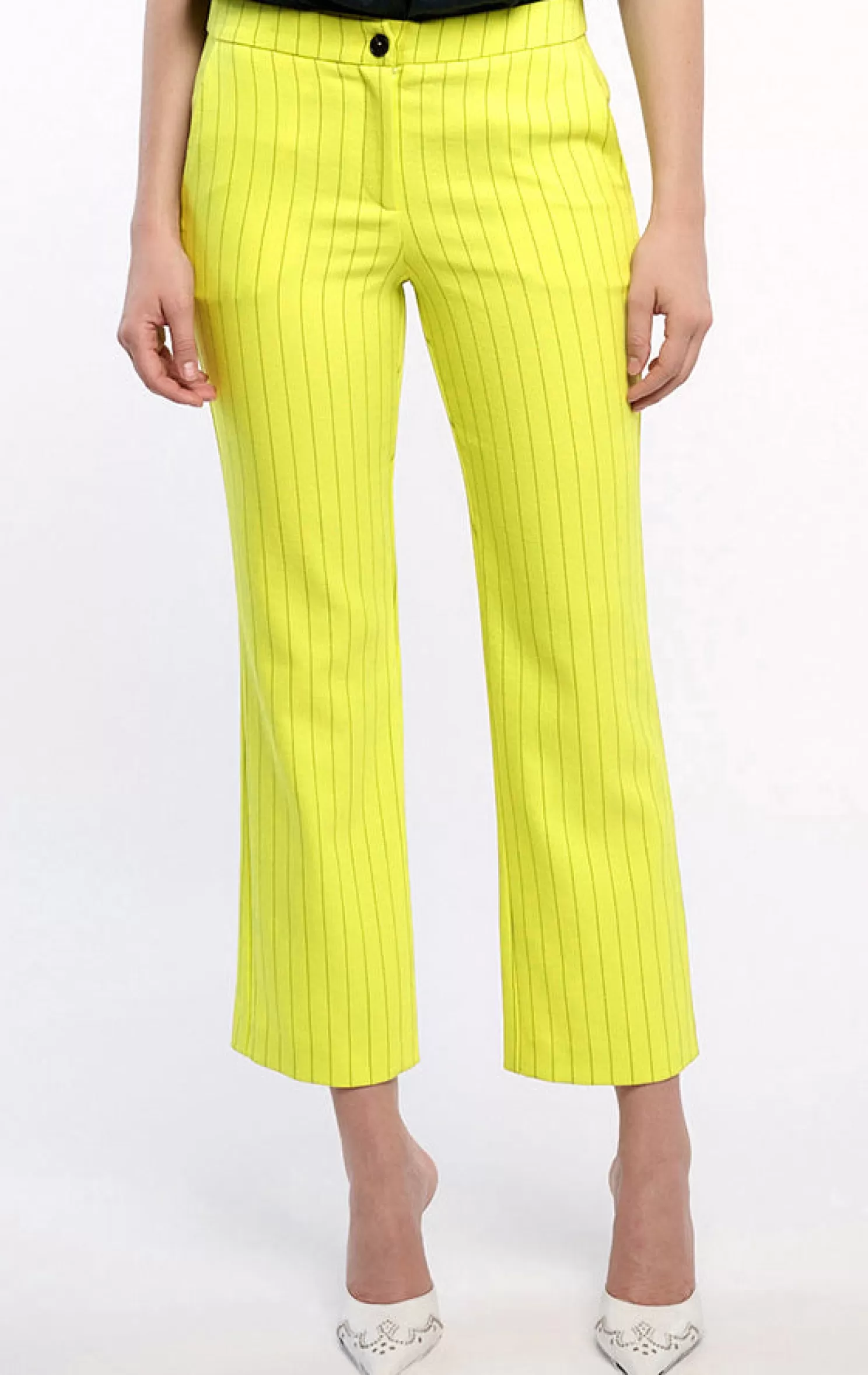 Shop Pinstriped Bootcut Pant BOTTOMS | Pants