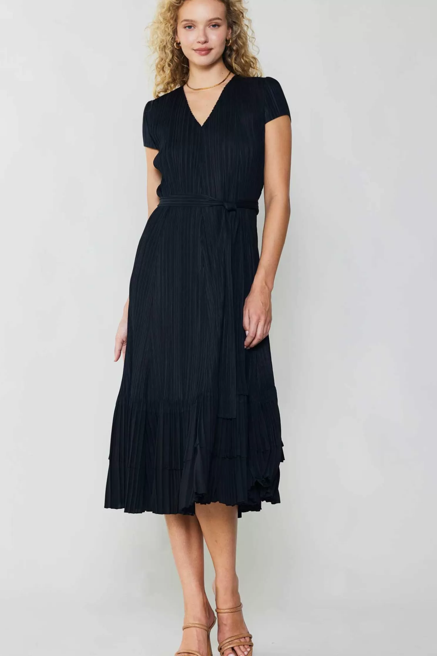 Flash Sale Pleated Midi Dress Midi Dresses