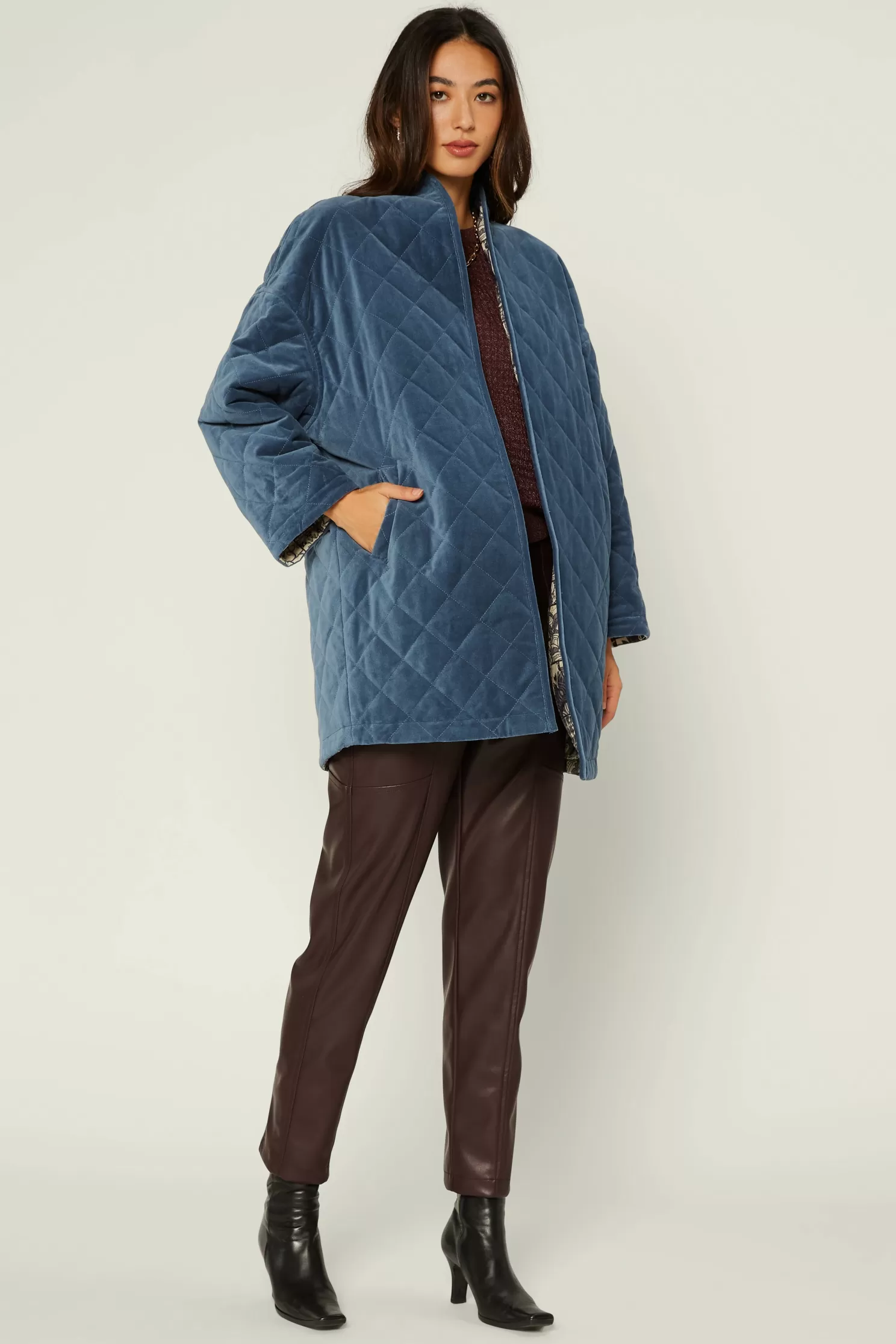 Clearance Reversible Quilted Jacket Coats & Jackets