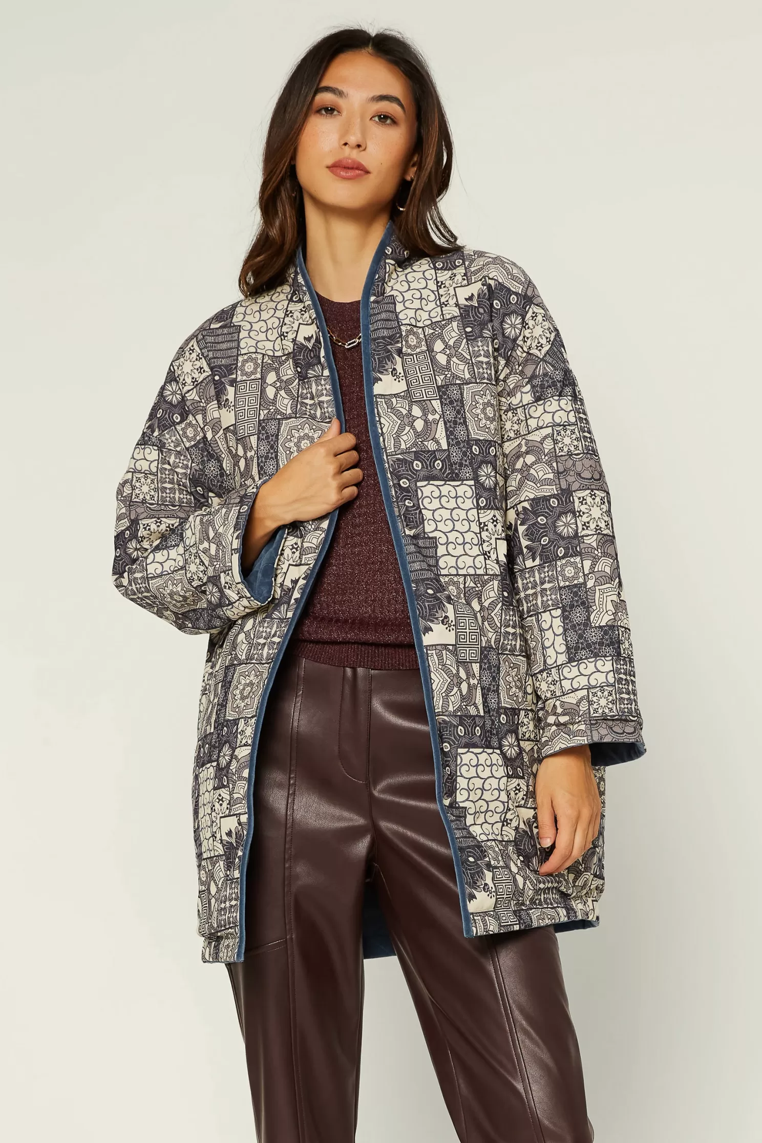 Clearance Reversible Quilted Jacket Coats & Jackets