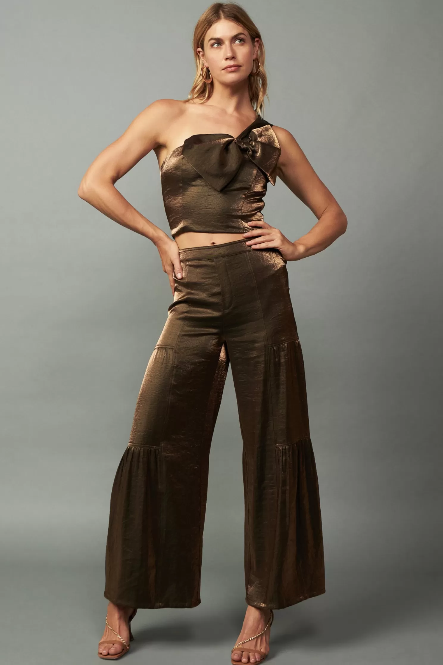 Best Satin Wide Leg Pants BOTTOMS | Pants