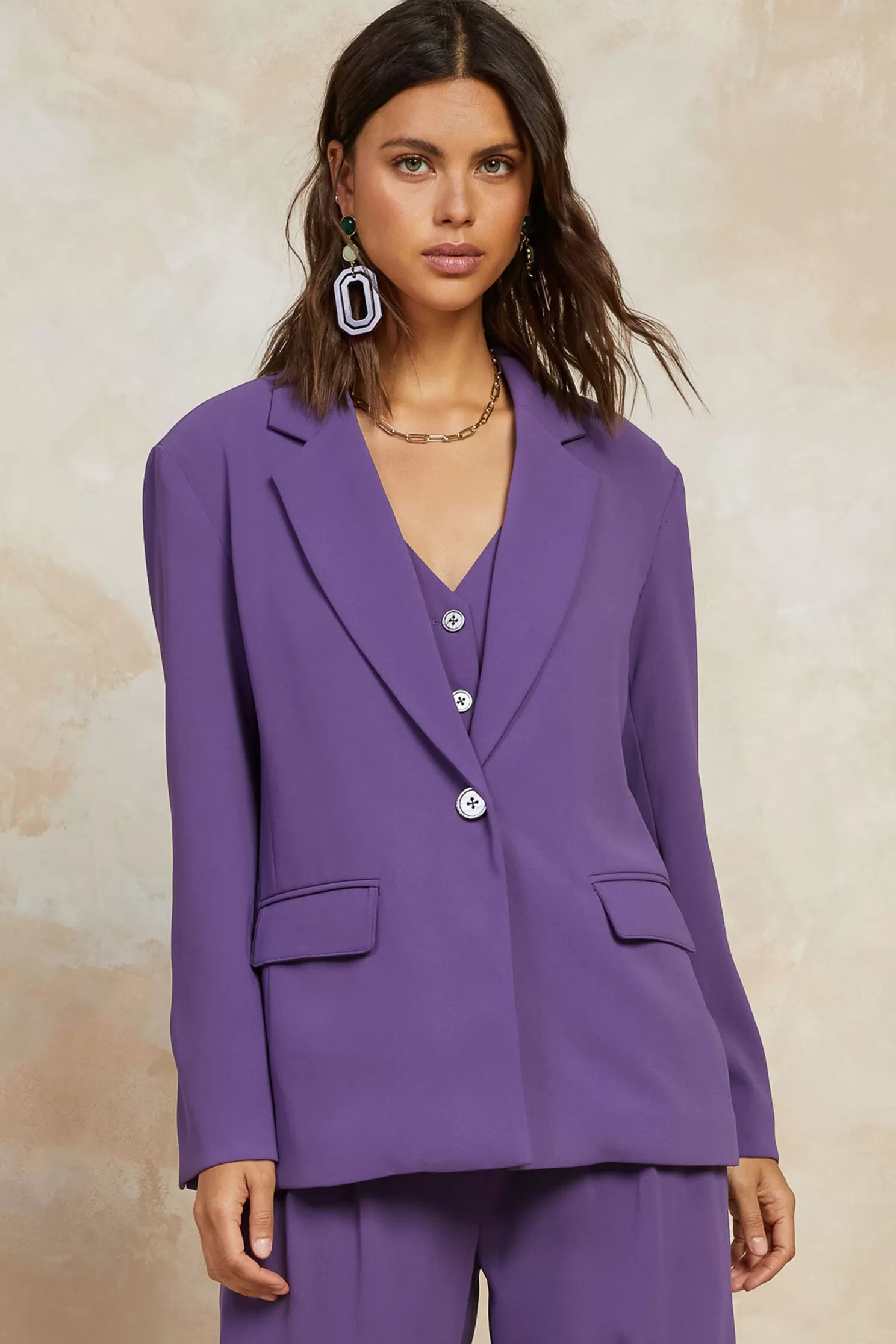 Cheap Single Breasted Blazer Sets | Outerwear