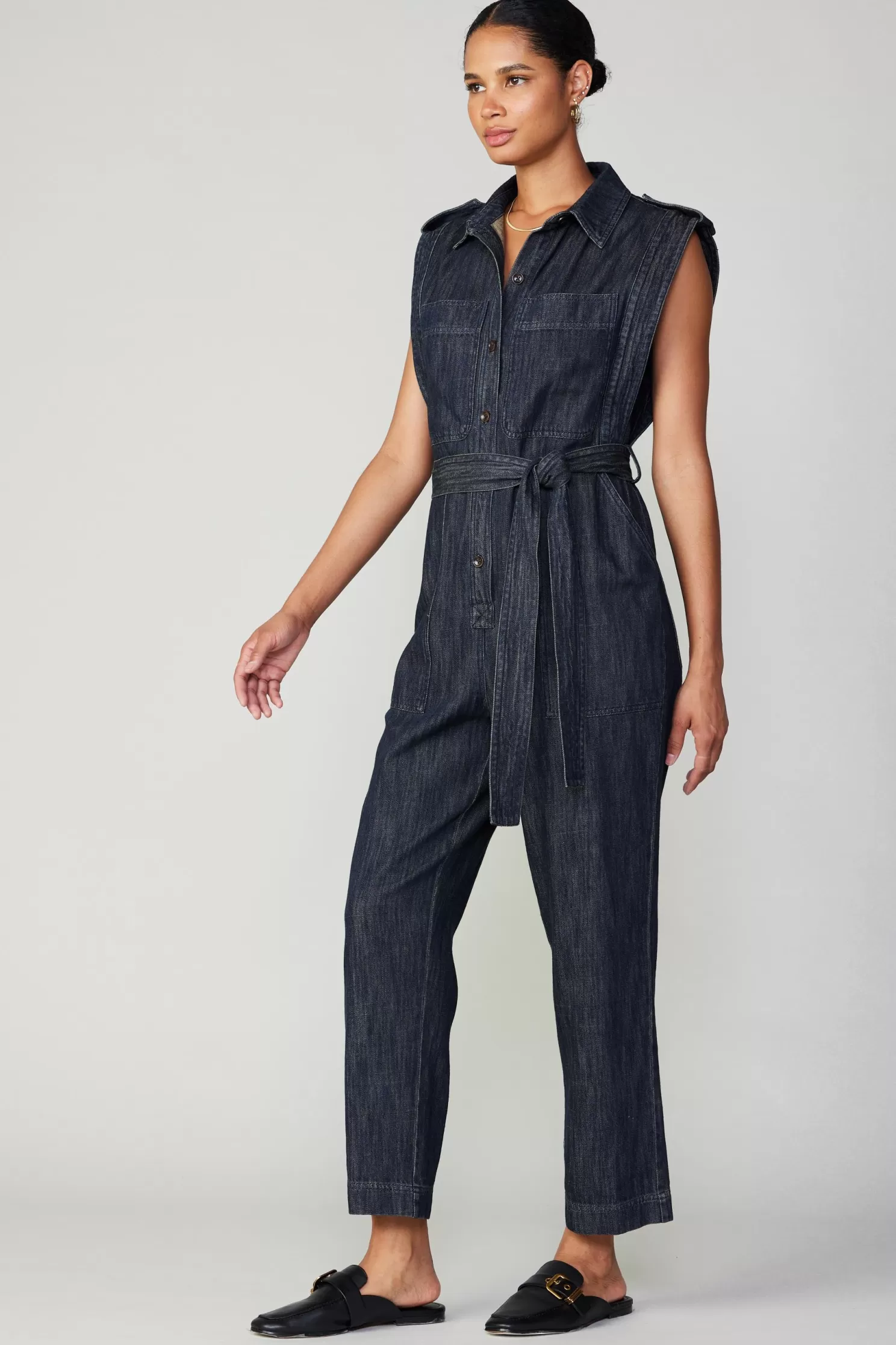 Sale Sleeveless Utility Jumpsuit Jumpsuits & Rompers