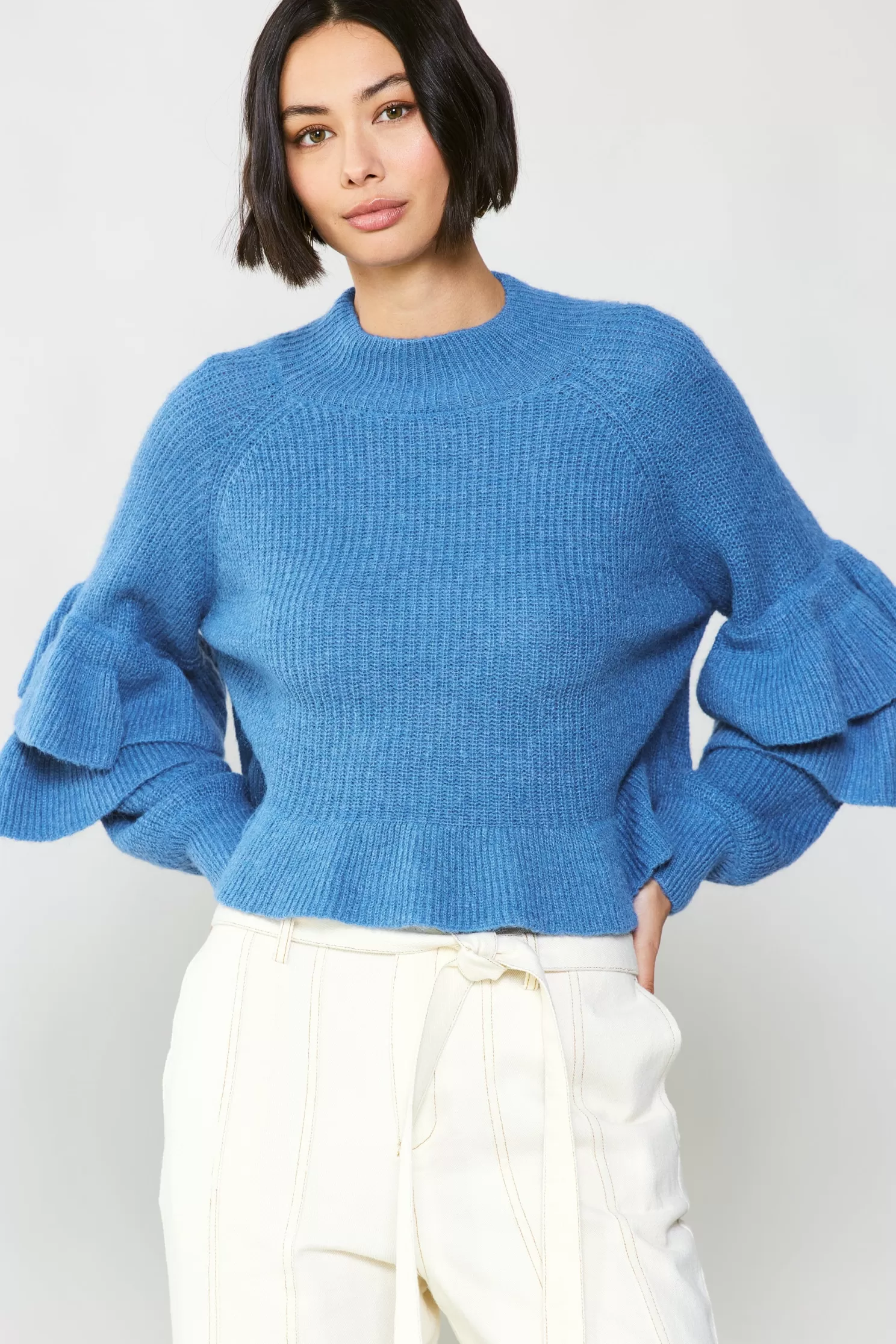 Best Tiered Sleeve Sweater Sweaters | Knitwear